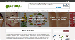 Desktop Screenshot of natural-health-news.com