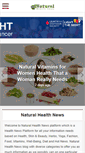 Mobile Screenshot of natural-health-news.com